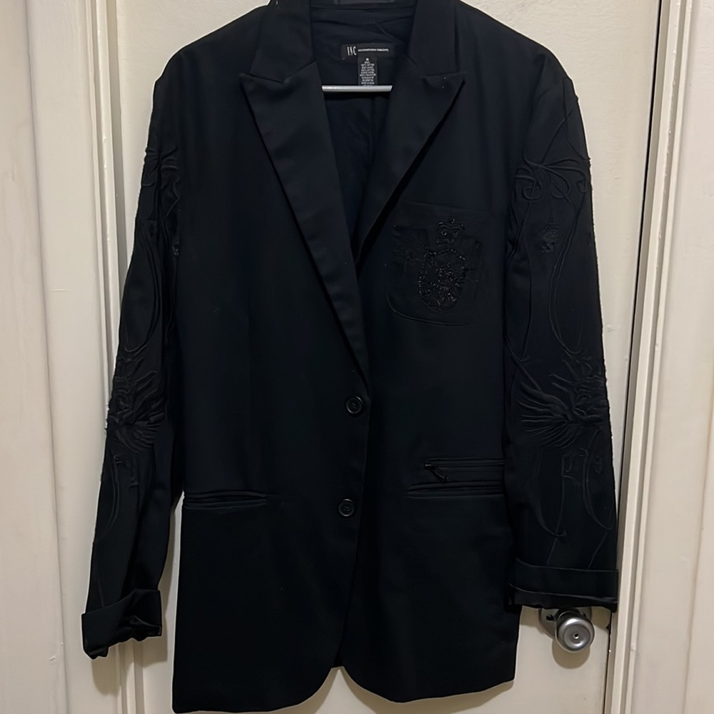 Mens Blazer with detailed designs